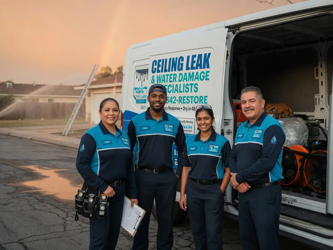 Ceiling Leak Cleanup company in Wampum, PA