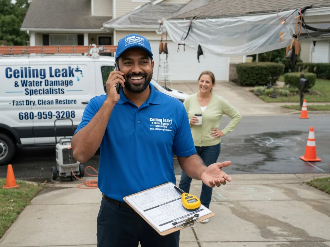 Ceiling Leak Cleanup Wampum, PA FAQs